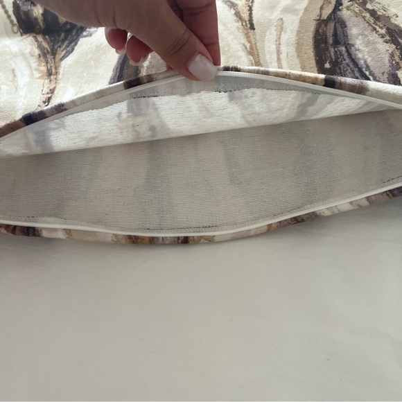 Purple Camel and Black Cotton Velvet Throw Pillow Cover Set of 2 - Picture 4 of 7